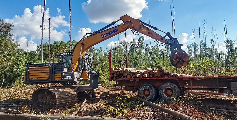 XE135F forestry operation