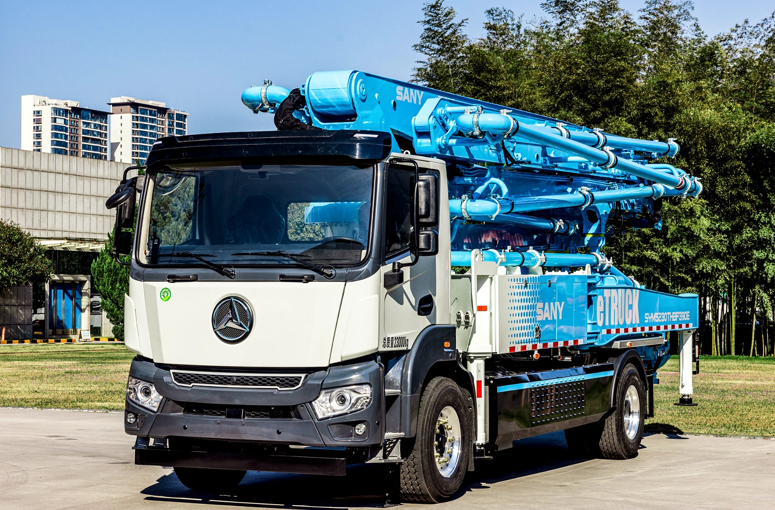 SANY SYM5230THBFREEV Hybrid Pump Truck