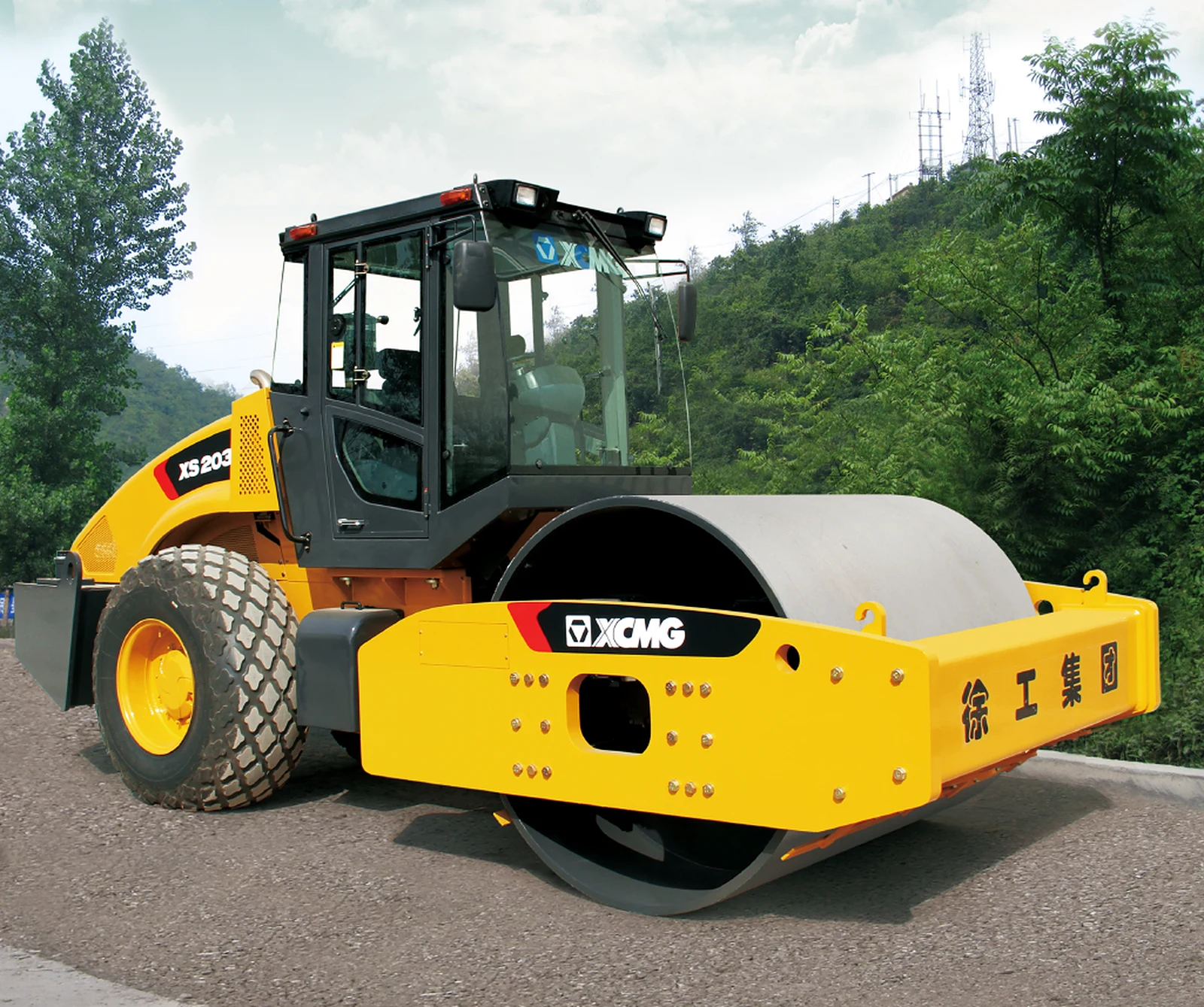 Road Rollers construction machinery